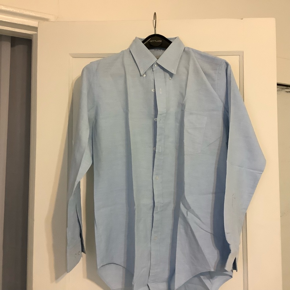 Michael Richards Men’s Long Sleeve Business Casual Button Down Shirt